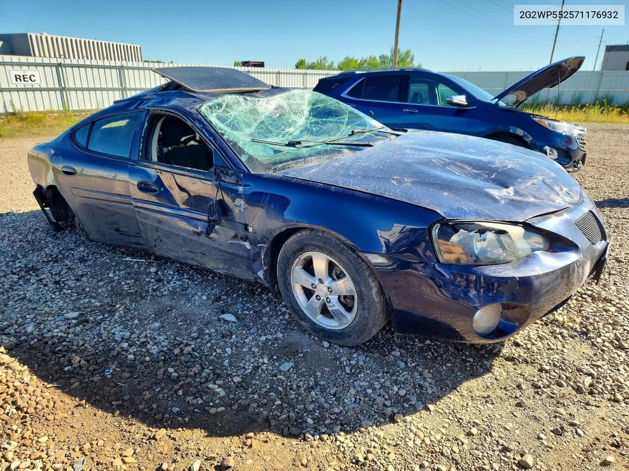 2007 Pontiac Grand Prix VIN: 2G2WP552571176932 Lot: 41631716