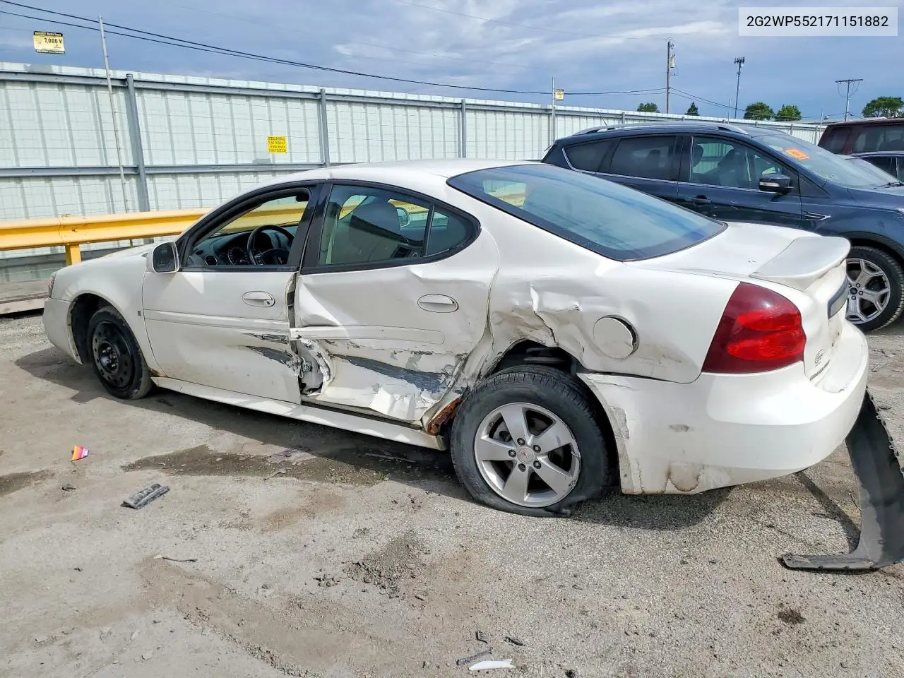 2007 Pontiac Grand Prix VIN: 2G2WP552171151882 Lot: 55576826