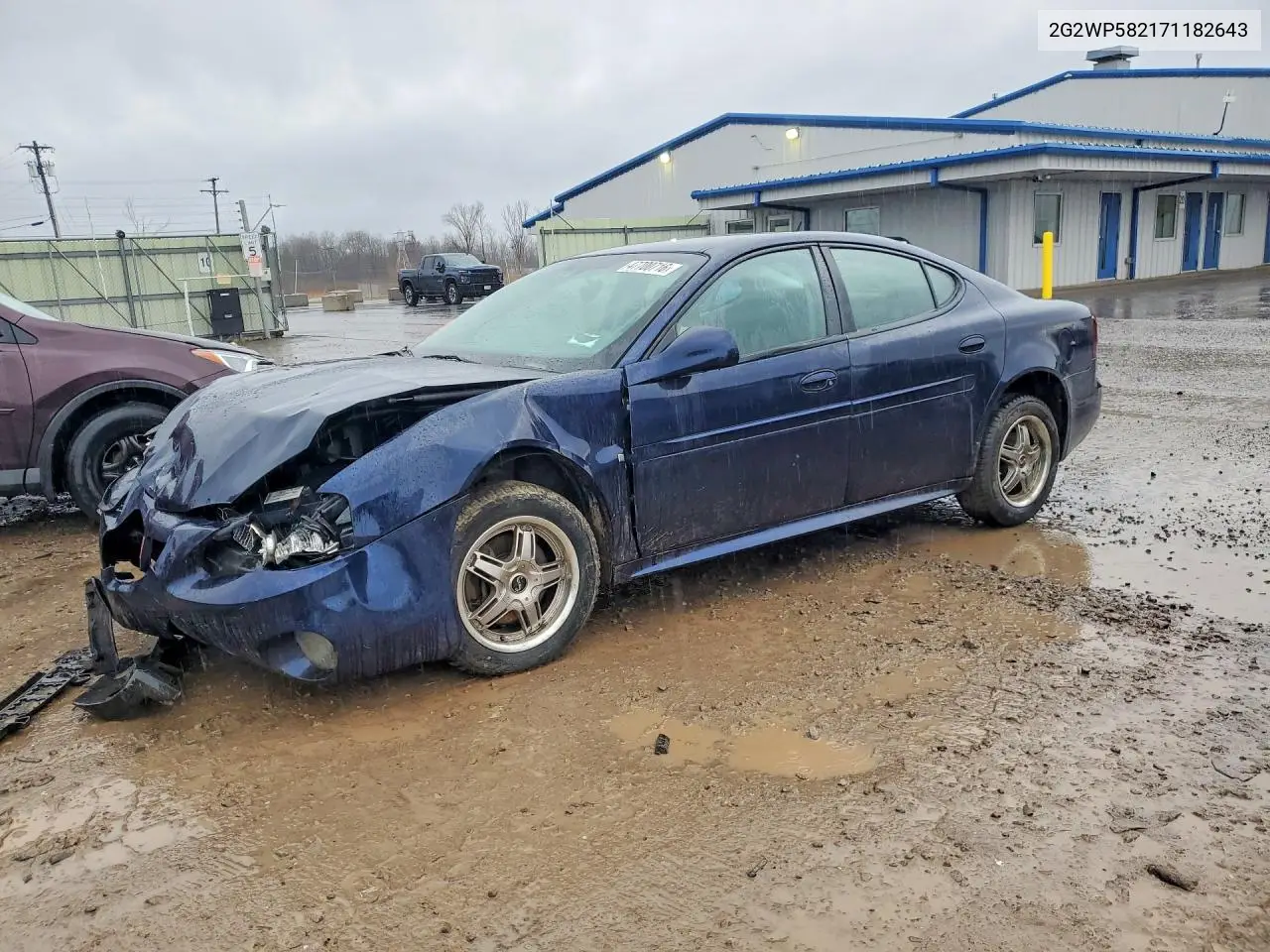 2007 Pontiac Grand Prix VIN: 2G2WP582171182643 Lot: 58099686