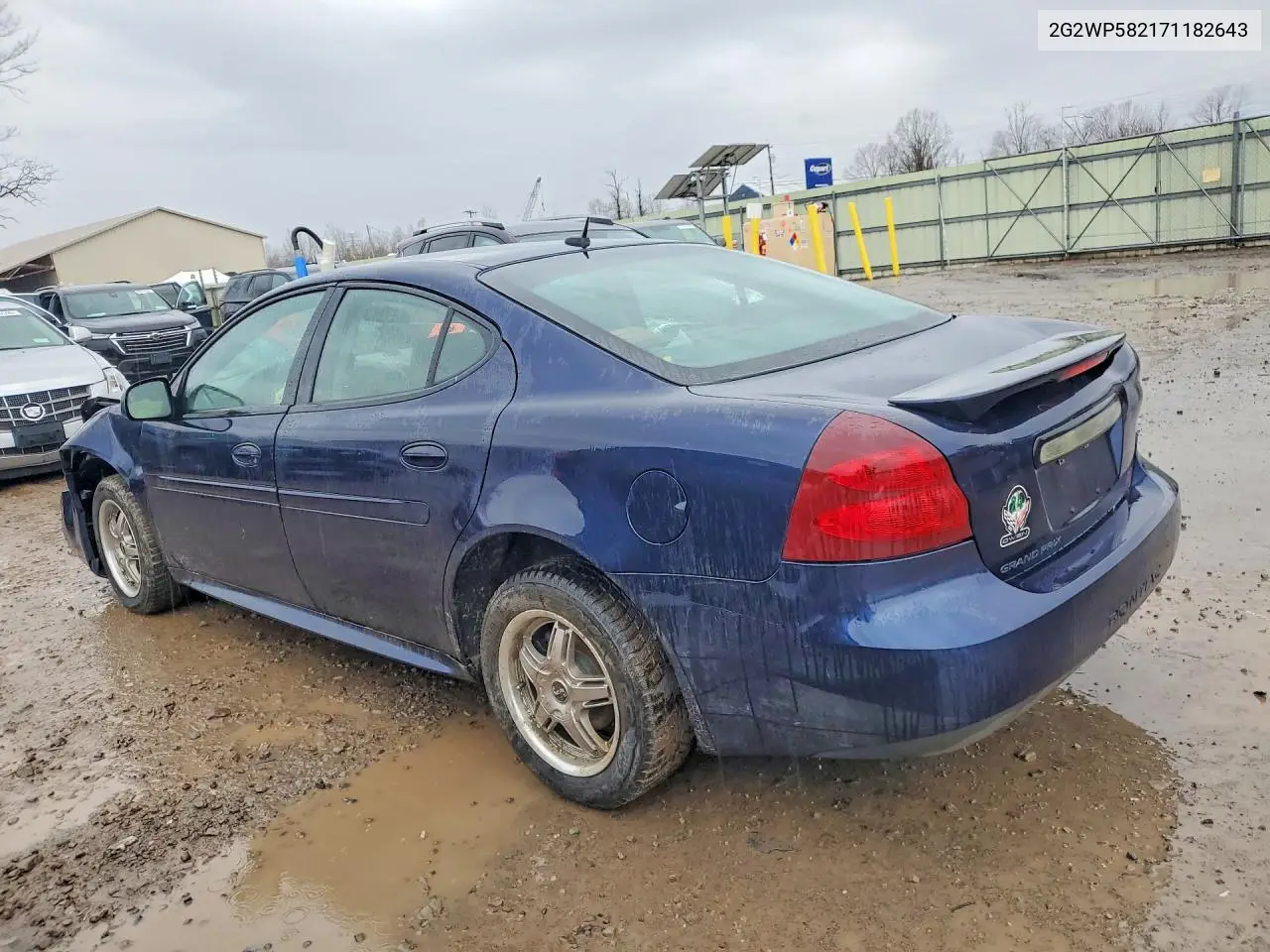 2007 Pontiac Grand Prix VIN: 2G2WP582171182643 Lot: 58099686