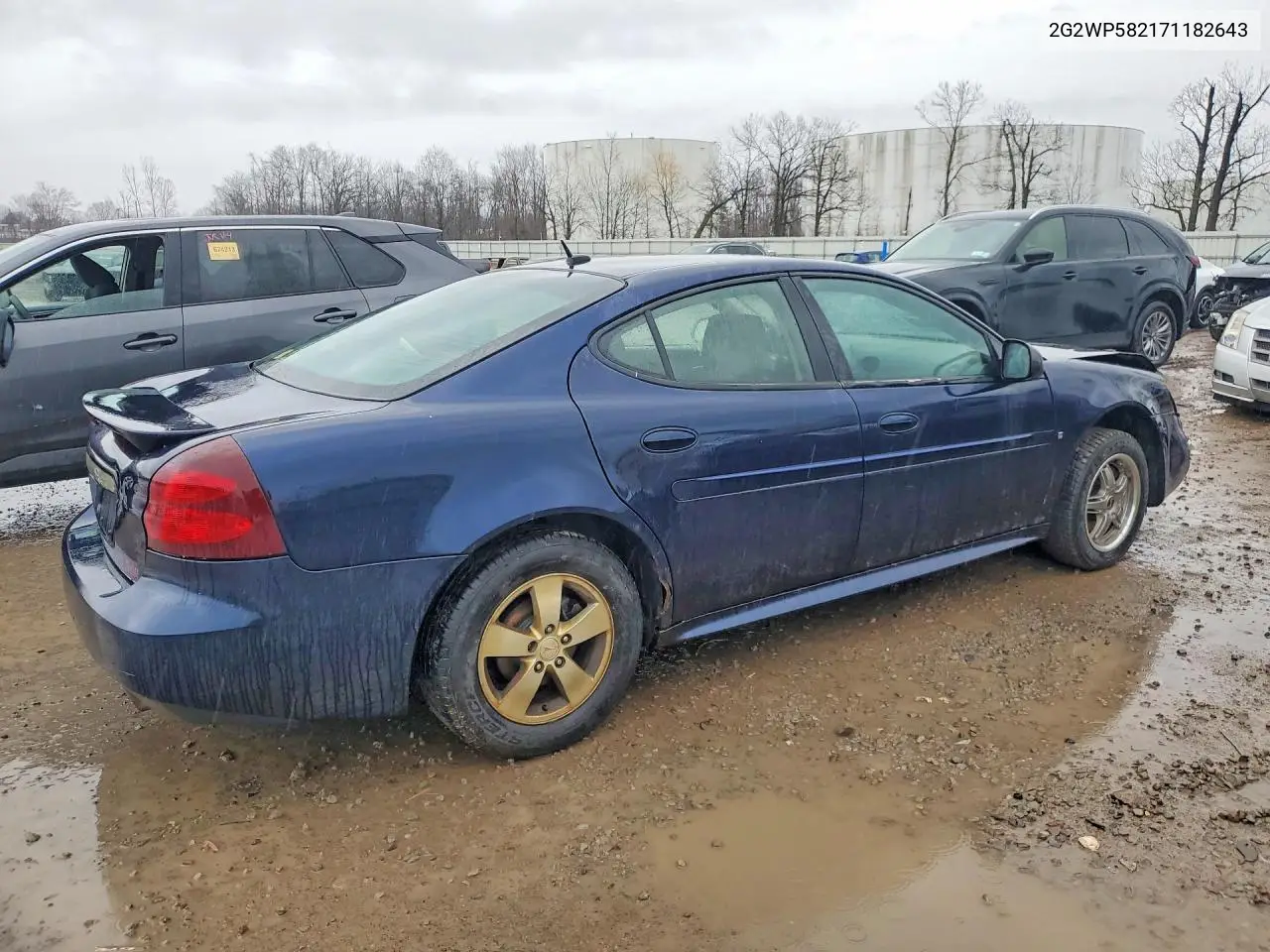 2007 Pontiac Grand Prix VIN: 2G2WP582171182643 Lot: 58099686