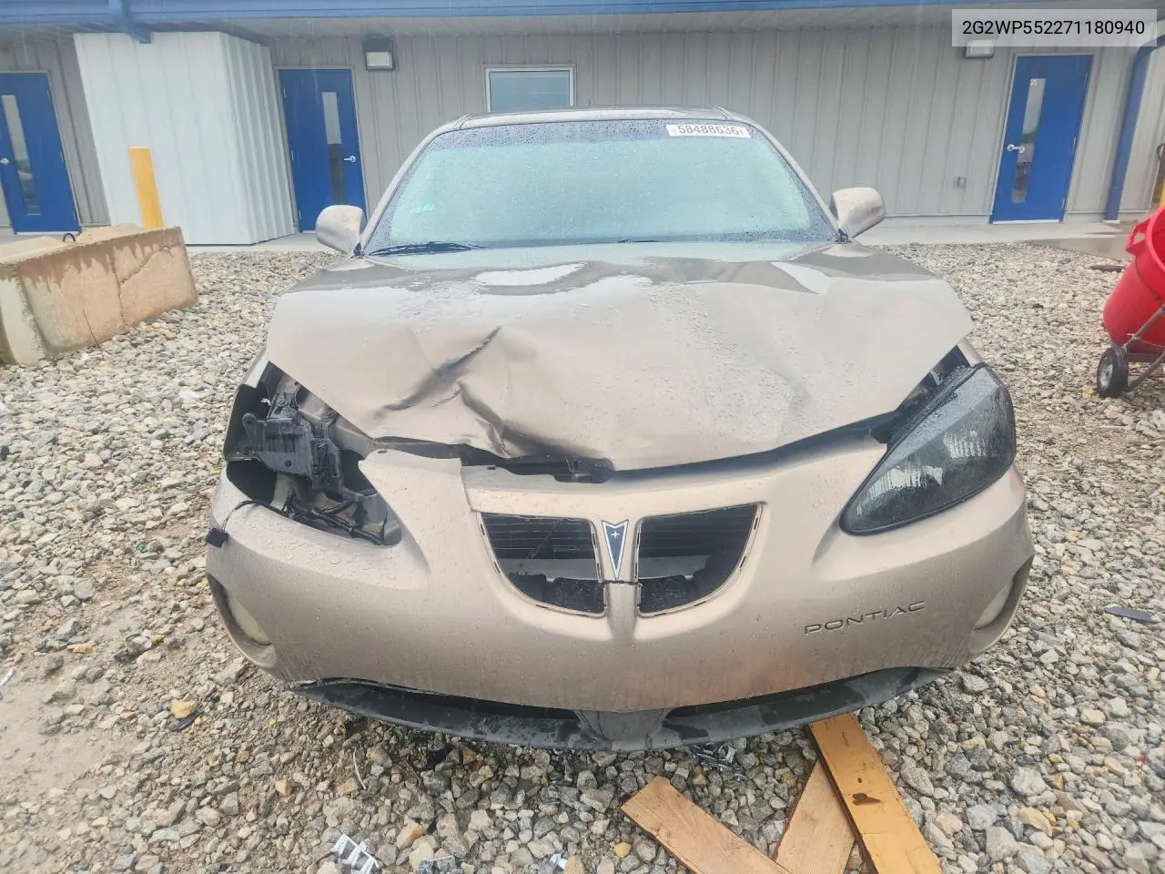 2007 Pontiac Grand Prix VIN: 2G2WP552271180940 Lot: 58488636