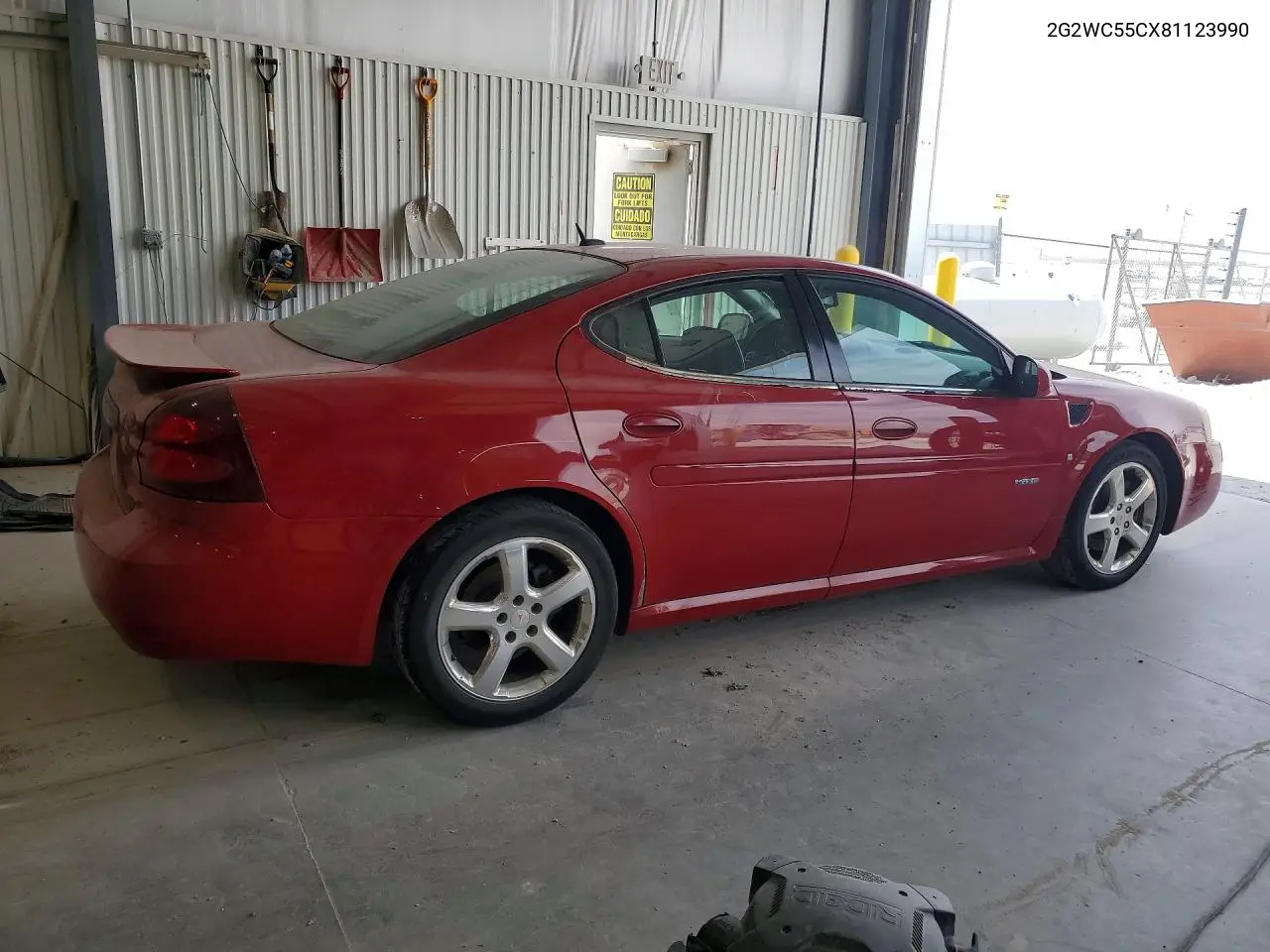 2008 Pontiac Grand Prix Gxp VIN: 2G2WC55CX81123990 Lot: 49970046