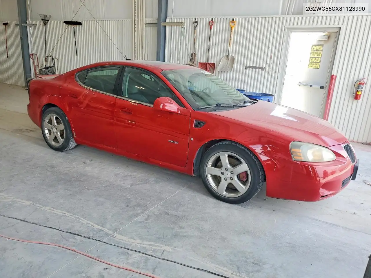 2008 Pontiac Grand Prix Gxp VIN: 2G2WC55CX81123990 Lot: 49970046