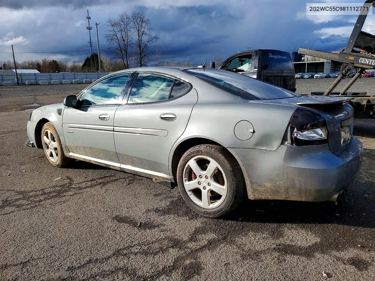 2008 Pontiac Grandprix VIN: 2G2WC55C981112771 Lot: 51431576