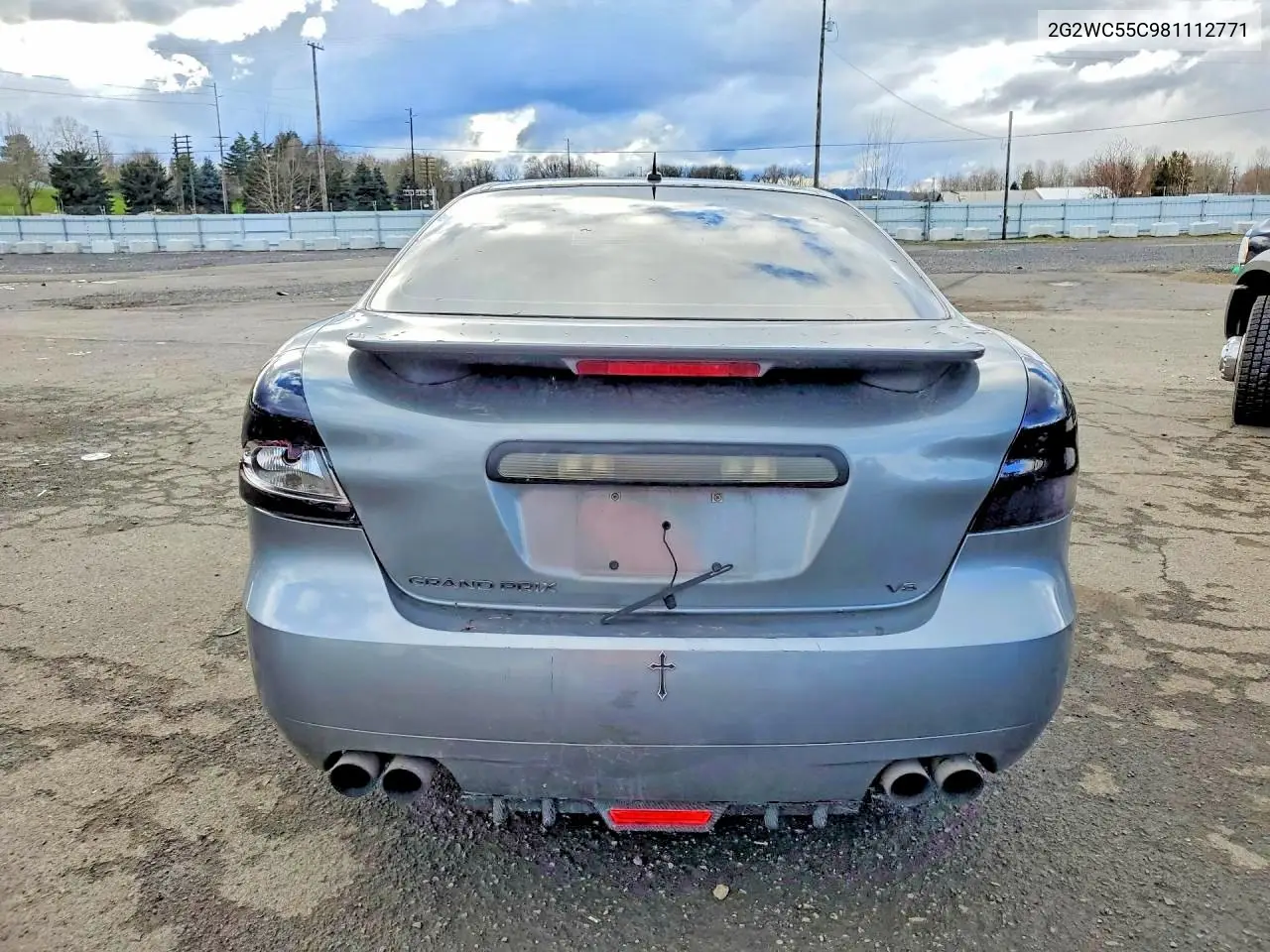 2008 Pontiac Grandprix VIN: 2G2WC55C981112771 Lot: 51431576