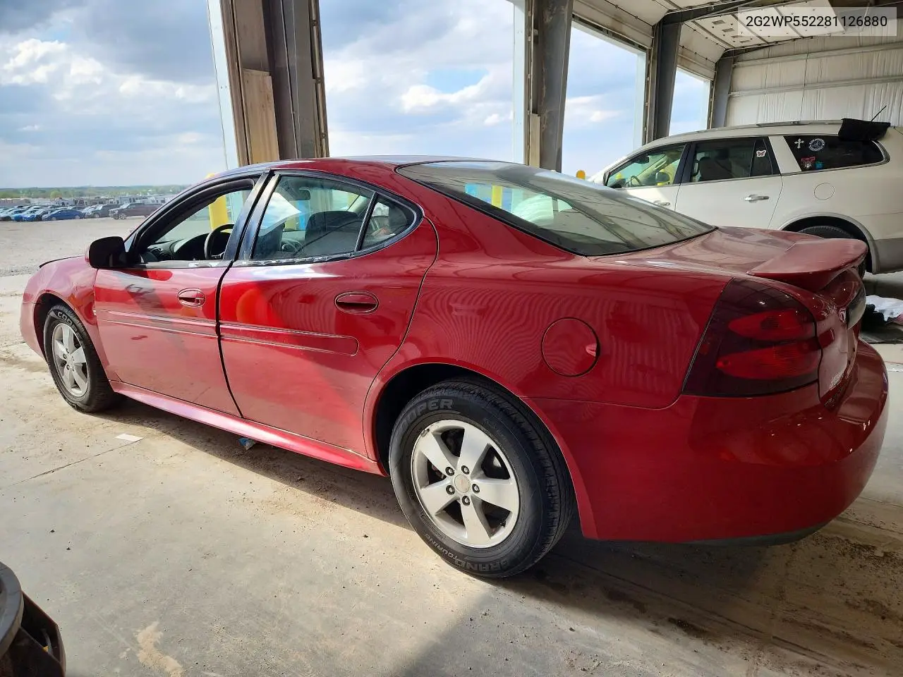 2008 Pontiac Grand Prix VIN: 2G2WP552281126880 Lot: 51796186