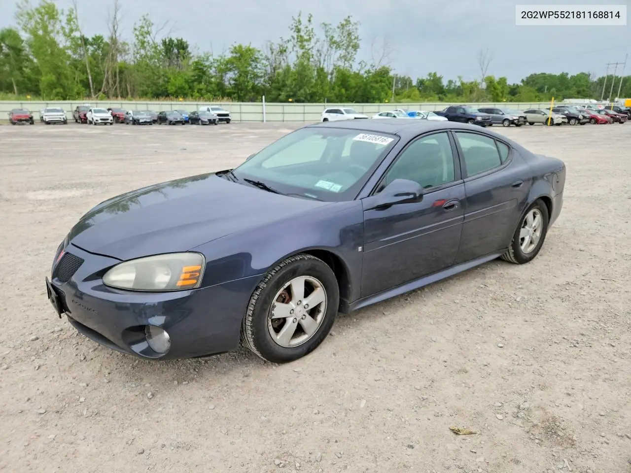 2008 Pontiac Grand Prix VIN: 2G2WP552181168814 Lot: 56105816