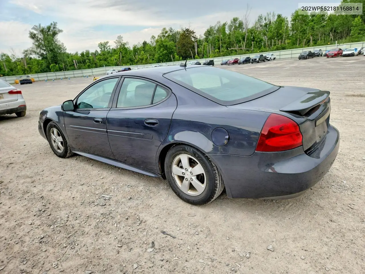 2008 Pontiac Grand Prix VIN: 2G2WP552181168814 Lot: 56105816