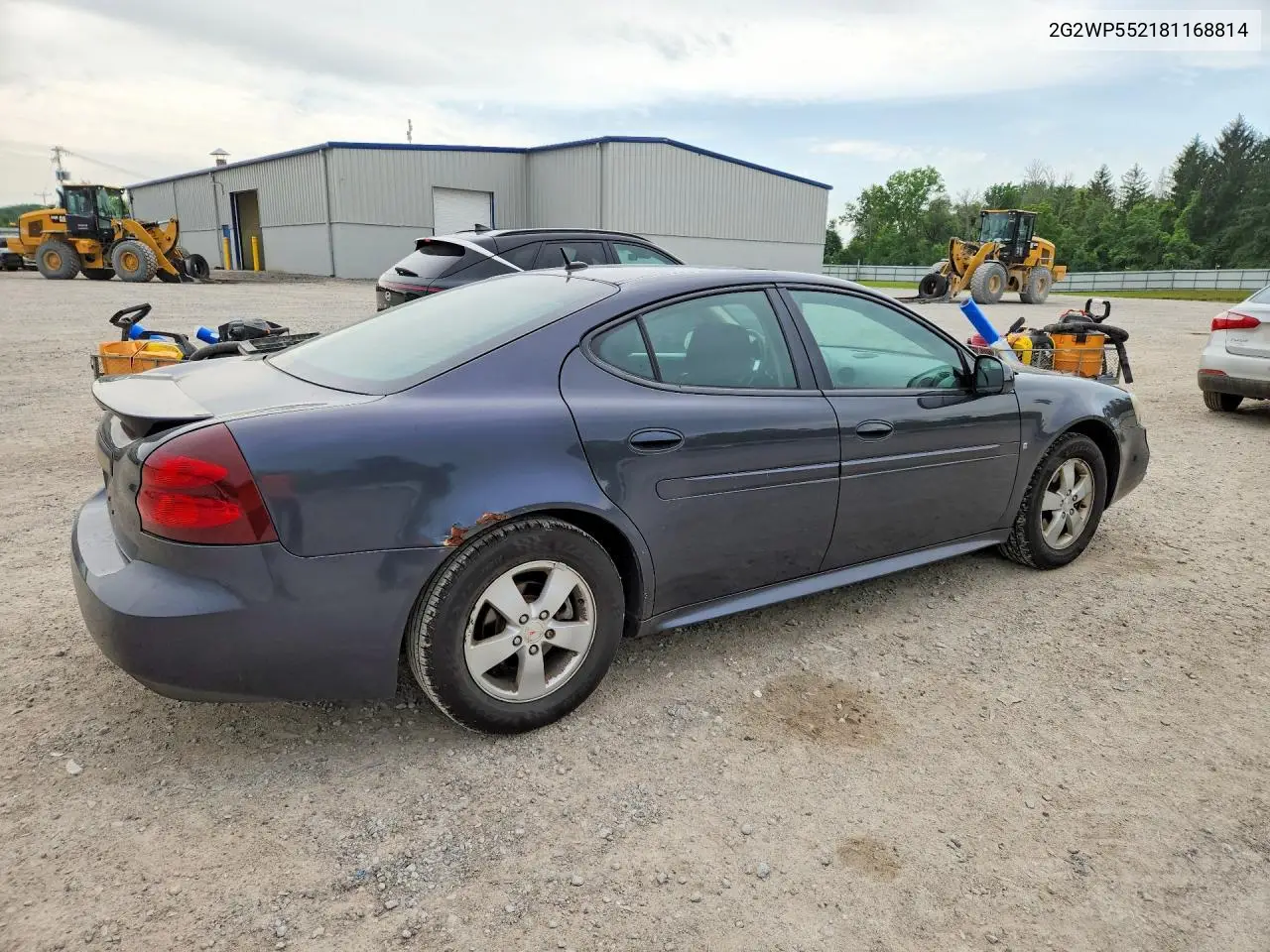 2008 Pontiac Grand Prix VIN: 2G2WP552181168814 Lot: 56105816