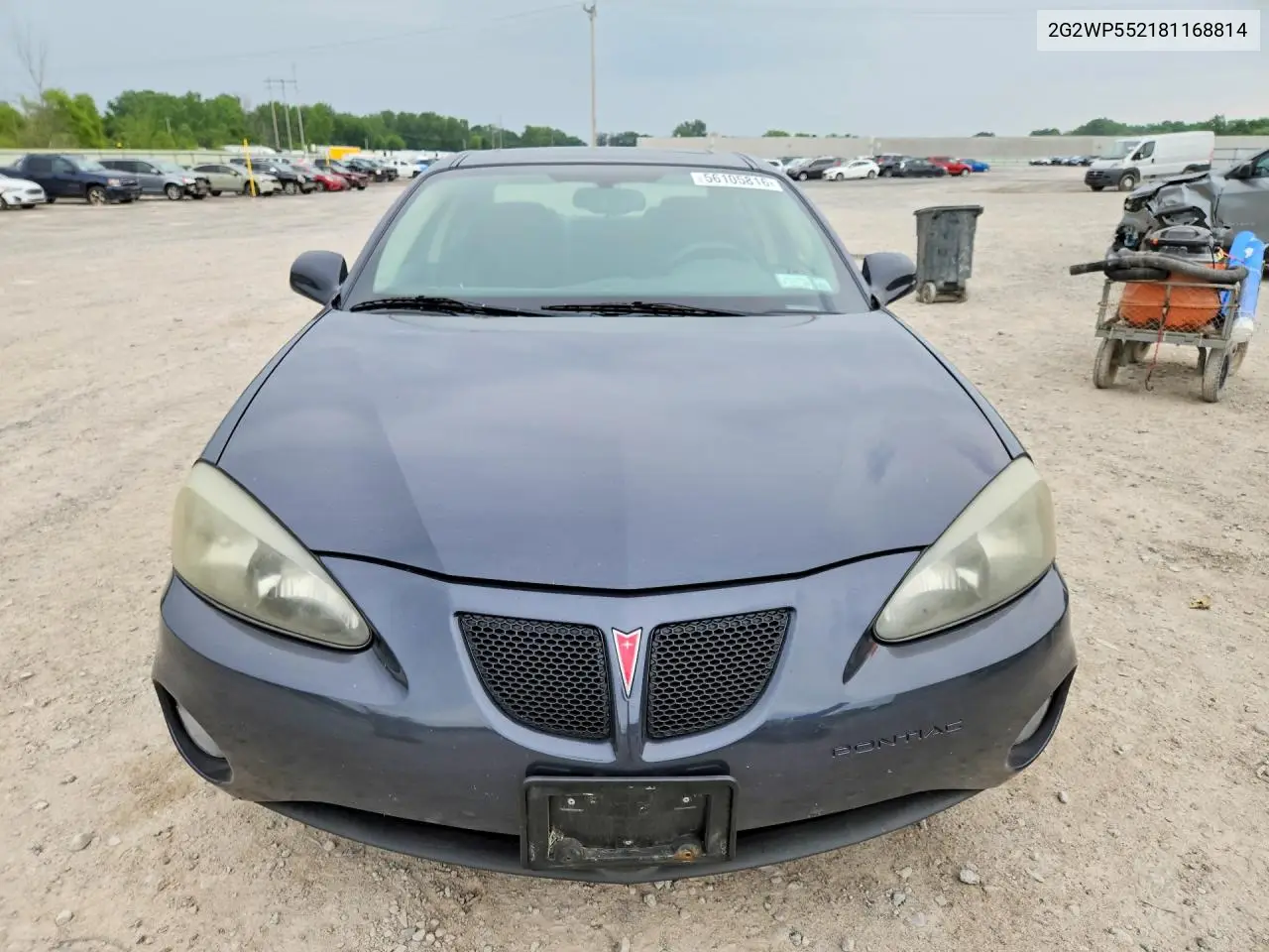 2008 Pontiac Grand Prix VIN: 2G2WP552181168814 Lot: 56105816