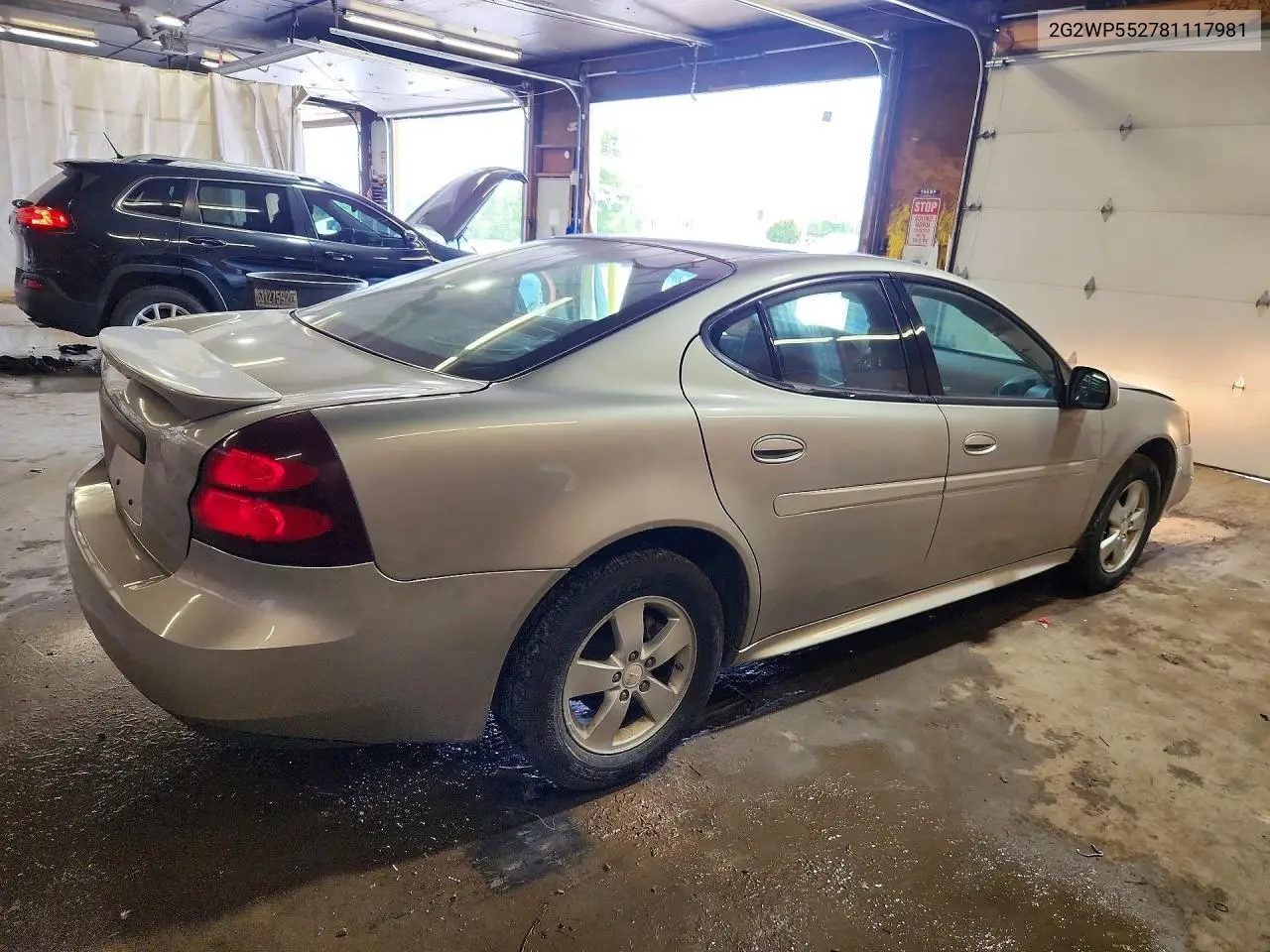 2008 Pontiac Grand Prix VIN: 2G2WP552781117981 Lot: 60044886