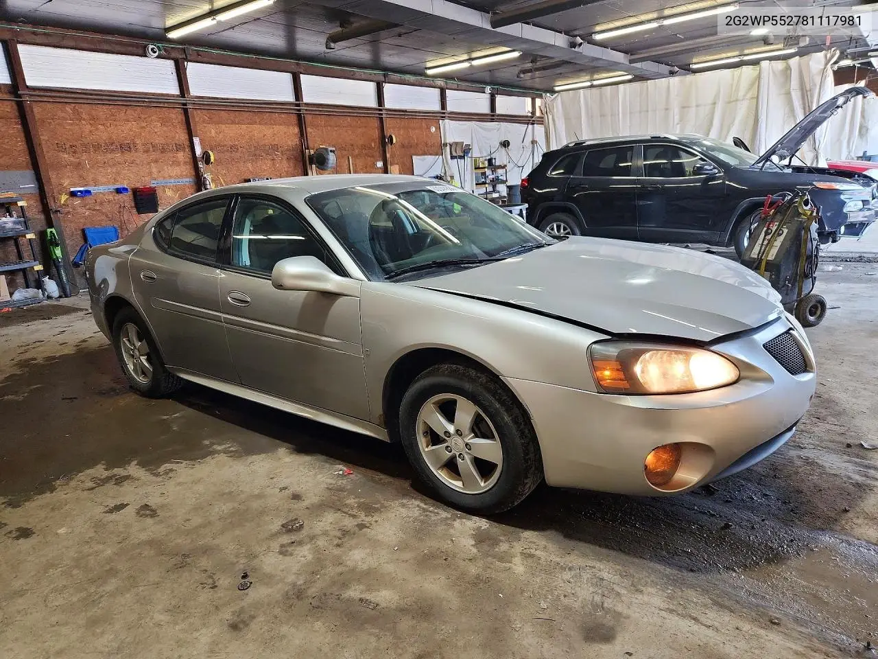 2008 Pontiac Grand Prix VIN: 2G2WP552781117981 Lot: 60044886