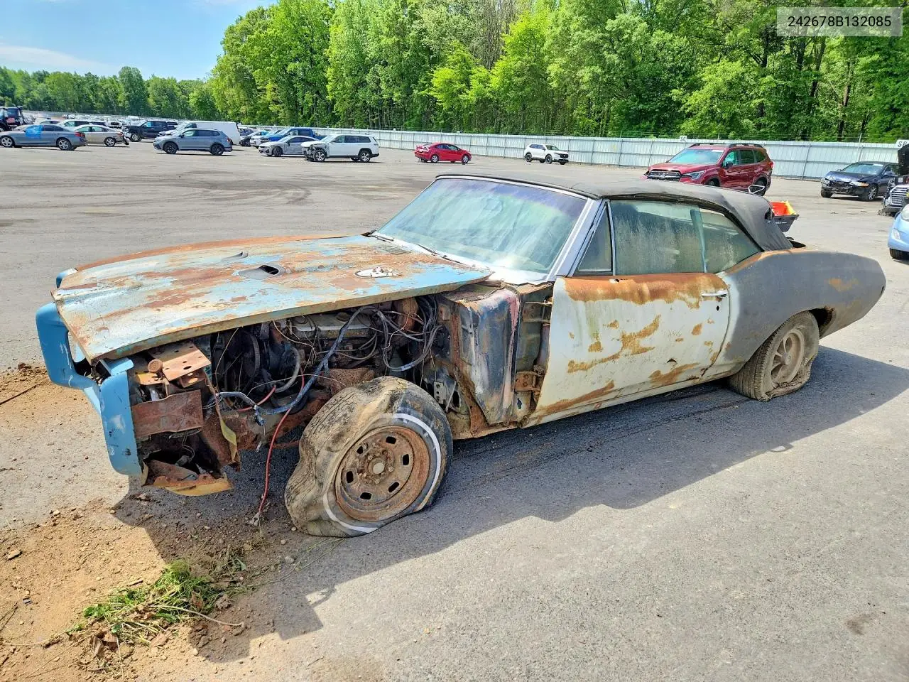 1968 Pontiac Gto VIN: 242678B132085 Lot: 53547596