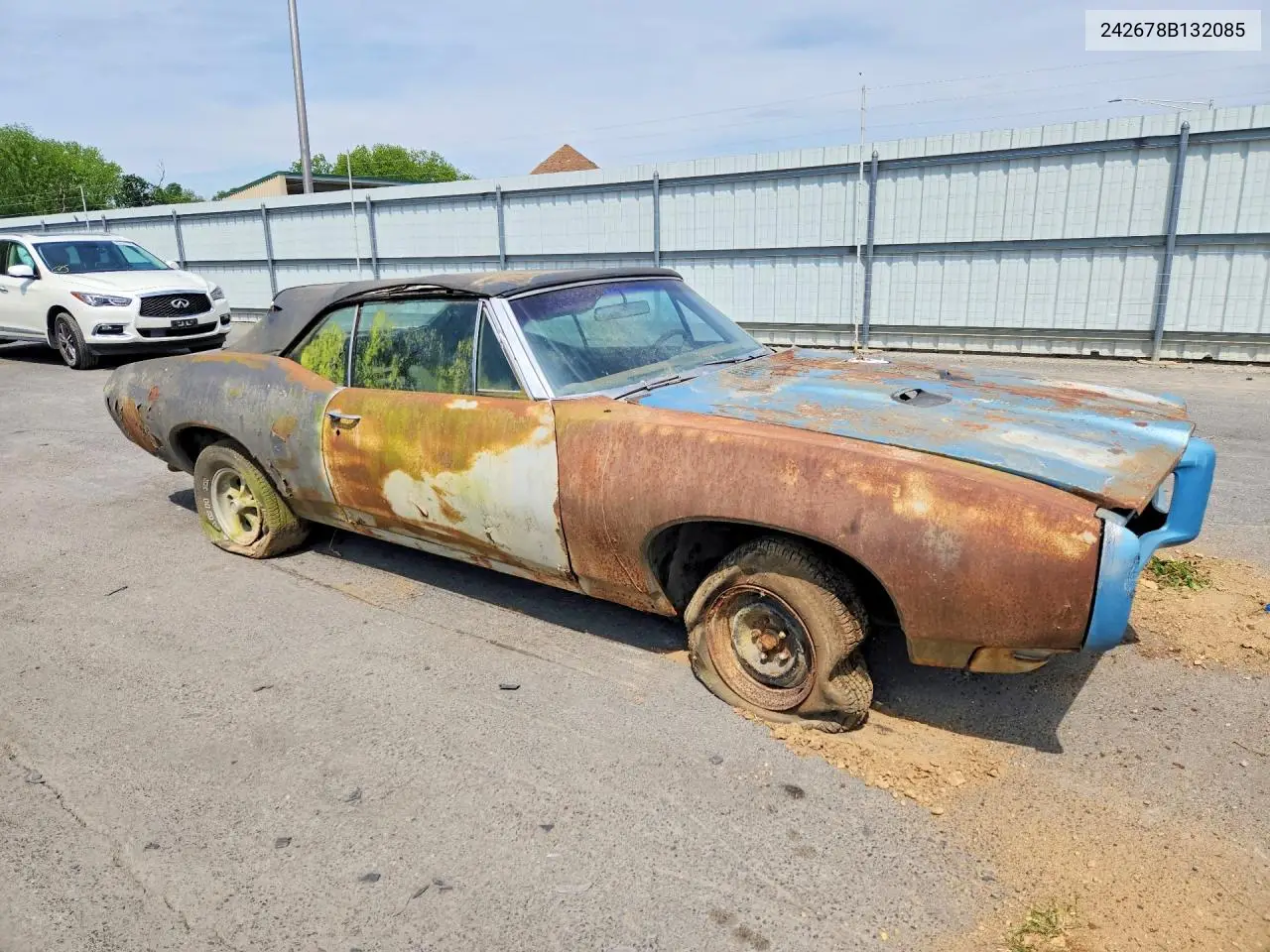 1968 Pontiac Gto VIN: 242678B132085 Lot: 53547596