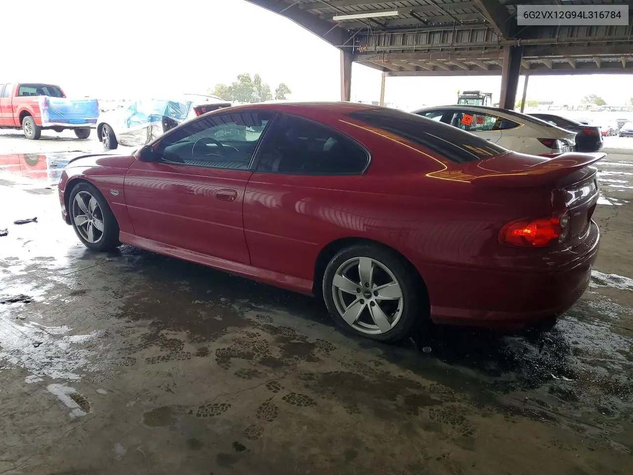 2004 Pontiac Gto VIN: 6G2VX12G94L316784 Lot: 47110886
