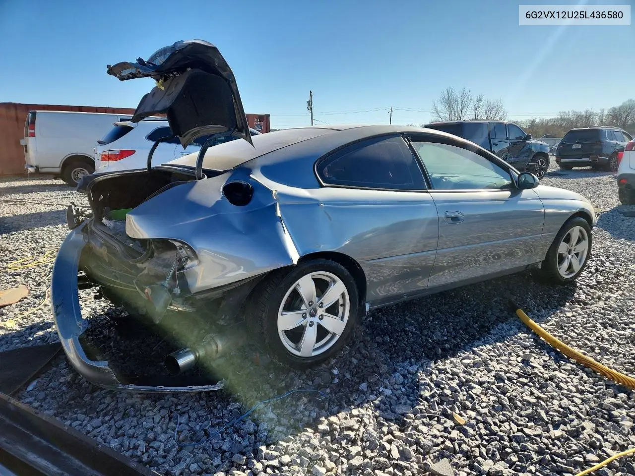 6G2VX12U25L436580 2005 Pontiac Gto