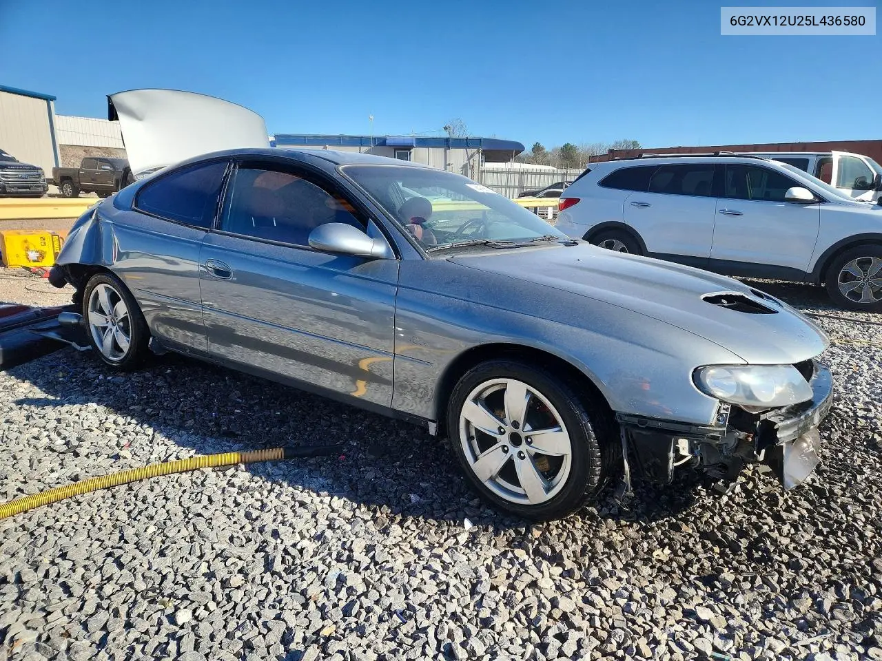 6G2VX12U25L436580 2005 Pontiac Gto