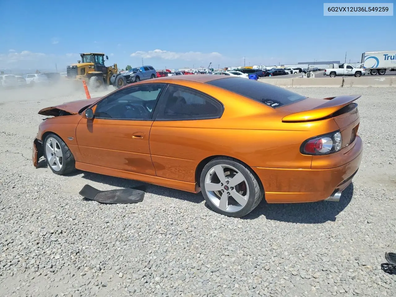 2006 Pontiac Gto VIN: 6G2VX12U36L549259 Lot: 51189906
