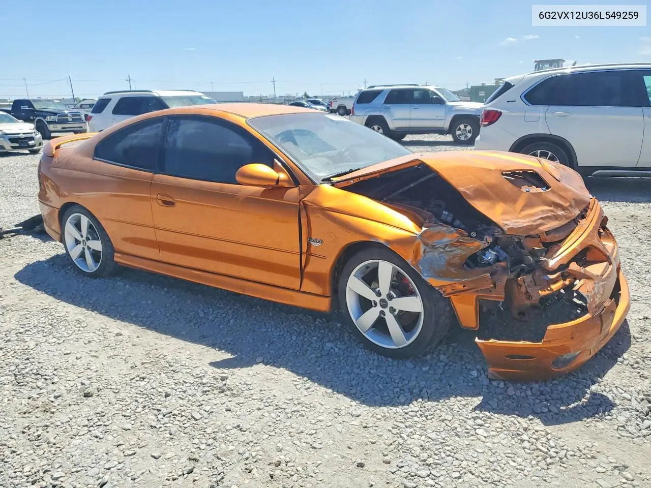 2006 Pontiac Gto VIN: 6G2VX12U36L549259 Lot: 51189906