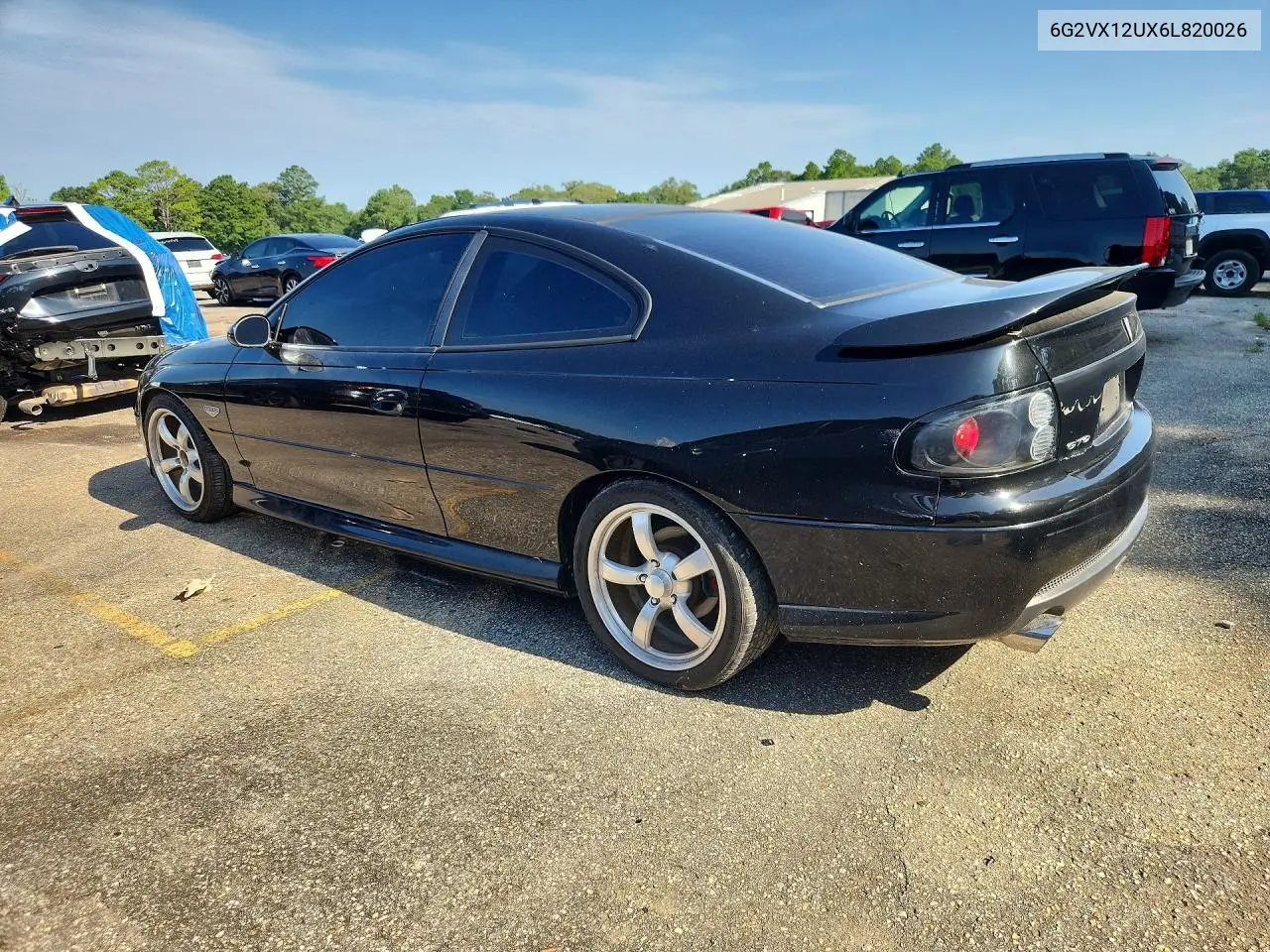 2006 Pontiac Gto VIN: 6G2VX12UX6L820026 Lot: 59191696