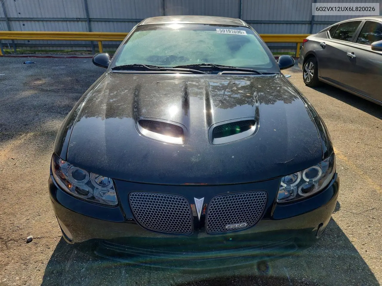 2006 Pontiac Gto VIN: 6G2VX12UX6L820026 Lot: 59191696