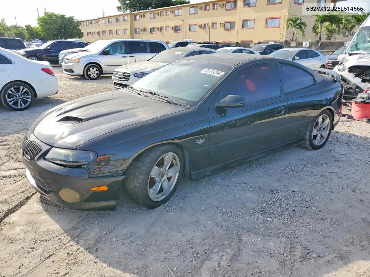 2006 Pontiac Gto VIN: 6G2VX12U26L514566 Lot: 60783996