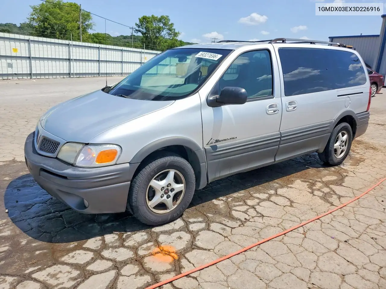 2003 Pontiac Montana VIN: 1GMDX03EX3D226916 Lot: 59327696