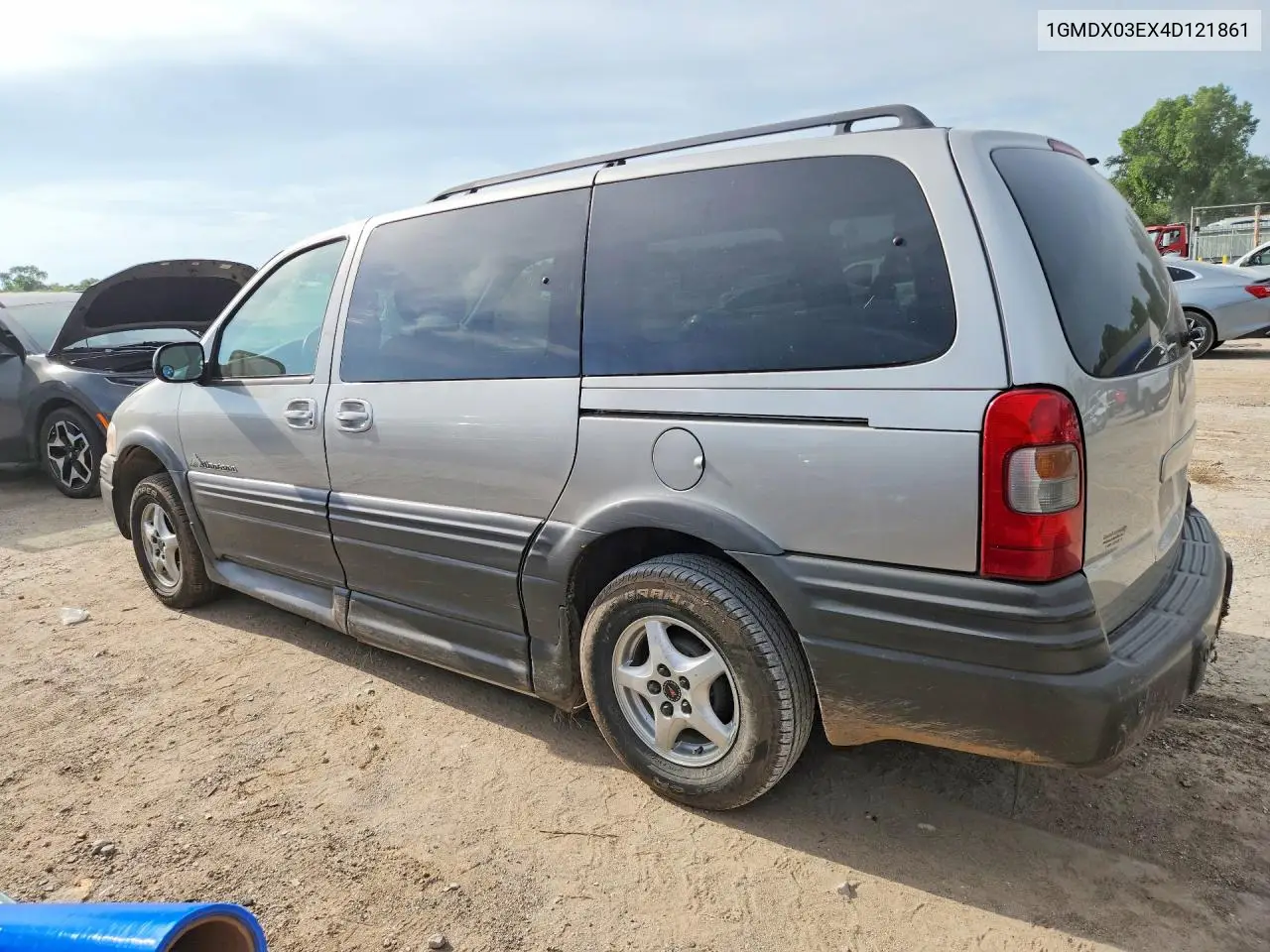 2004 Pontiac Montana VIN: 1GMDX03EX4D121861 Lot: 59618826