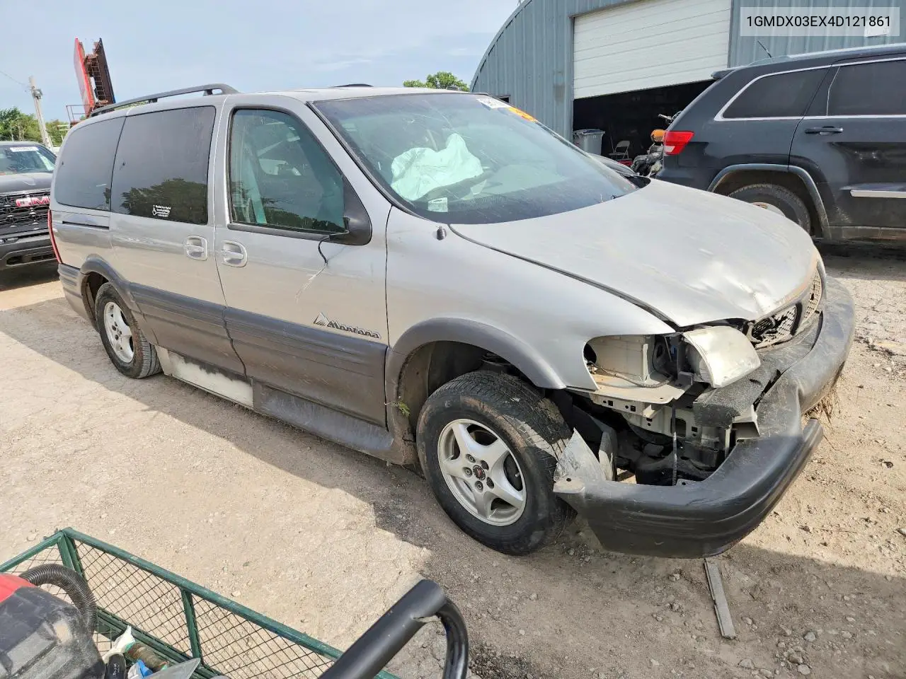2004 Pontiac Montana VIN: 1GMDX03EX4D121861 Lot: 59618826