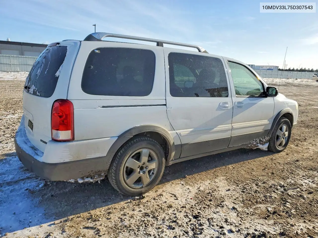 2005 Pontiac Montana Sv6 VIN: 1GMDV33L75D307543 Lot: 47132726