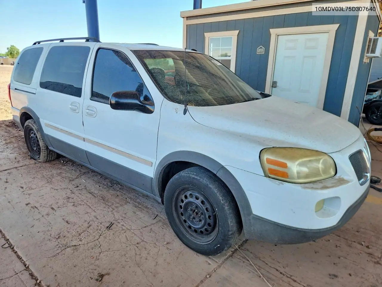 2005 Pontiac Montana Sv6 VIN: 1GMDV03L75D307640 Lot: 57716776