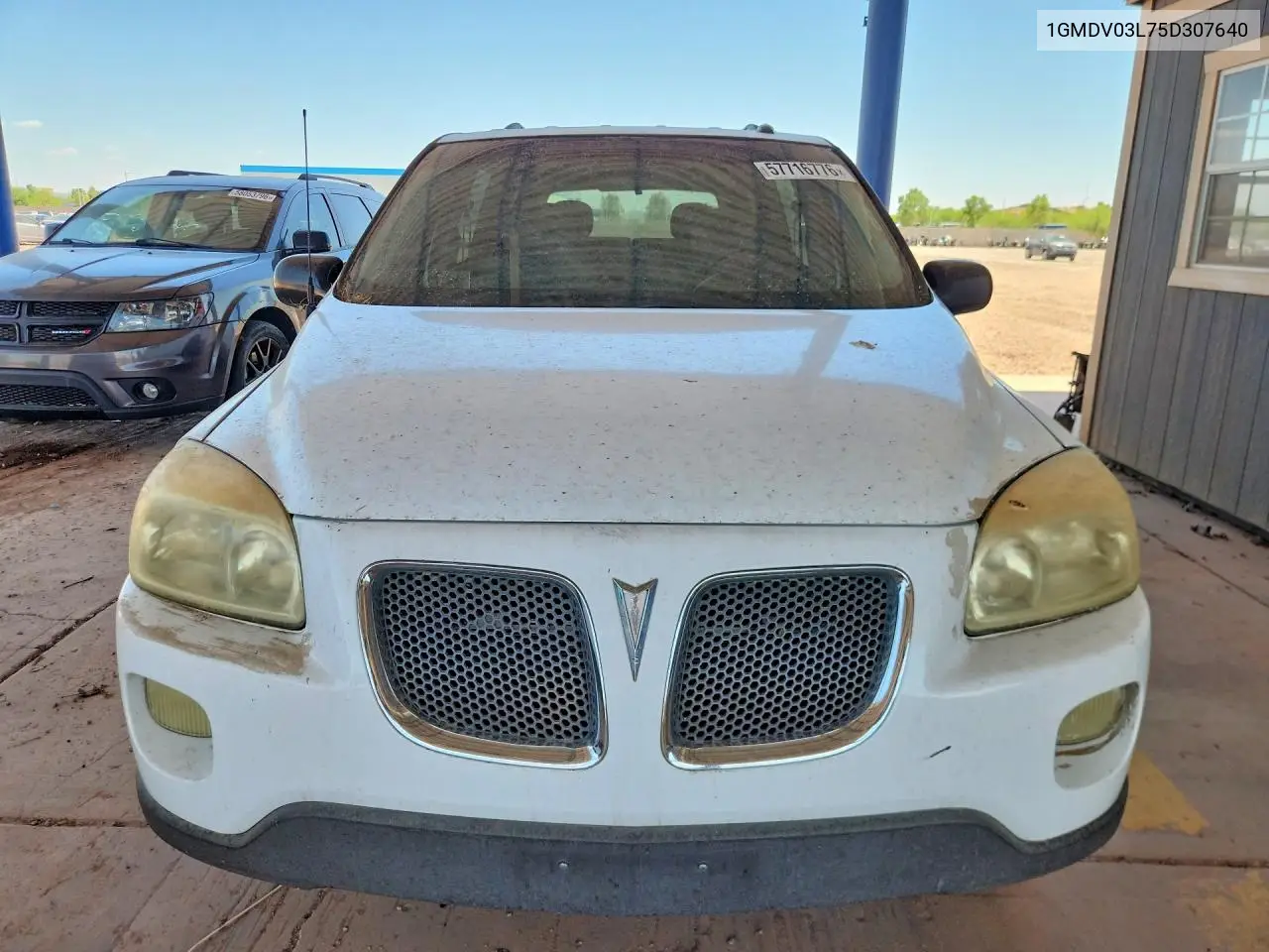 2005 Pontiac Montana Sv6 VIN: 1GMDV03L75D307640 Lot: 57716776