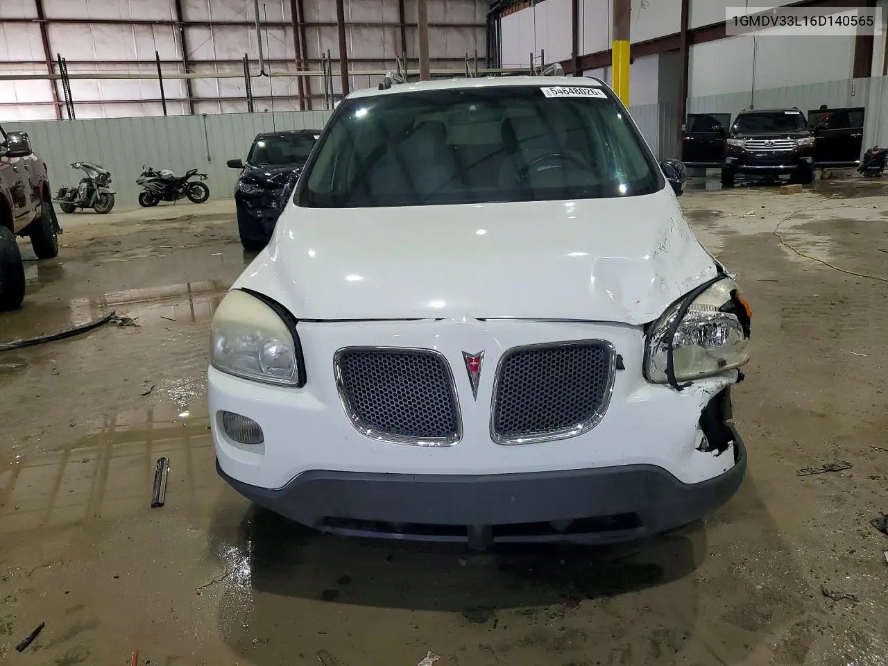 2006 Pontiac Montana Sv6 VIN: 1GMDV33L16D140565 Lot: 54648026