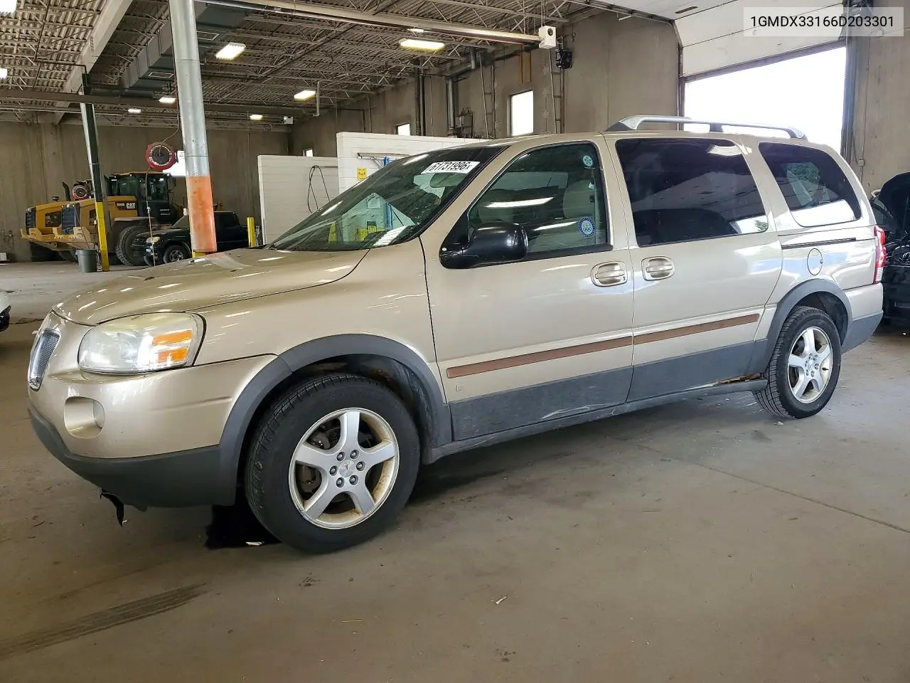 2006 Pontiac Montana Sv6 VIN: 1GMDX33L66D203301 Lot: 61731996