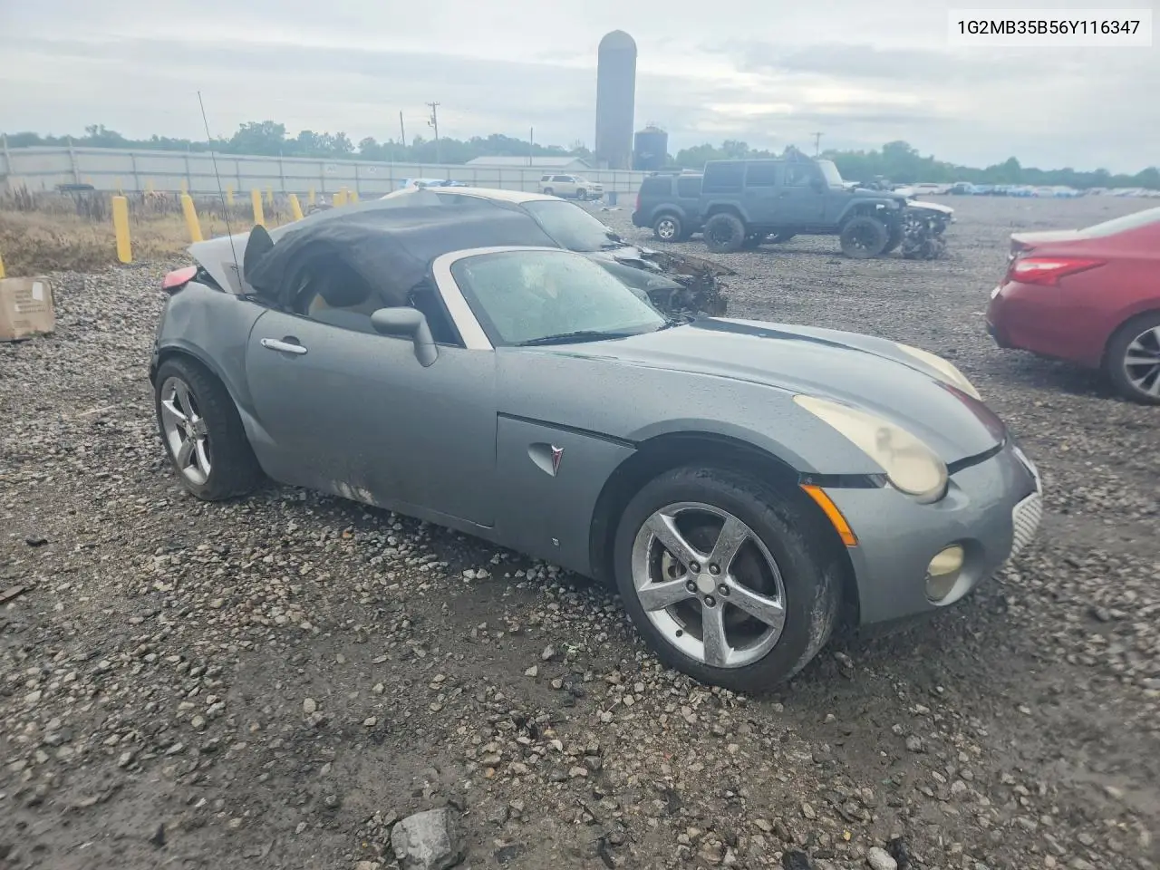 2006 Pontiac Solstice VIN: 1G2MB35B56Y116347 Lot: 57175746