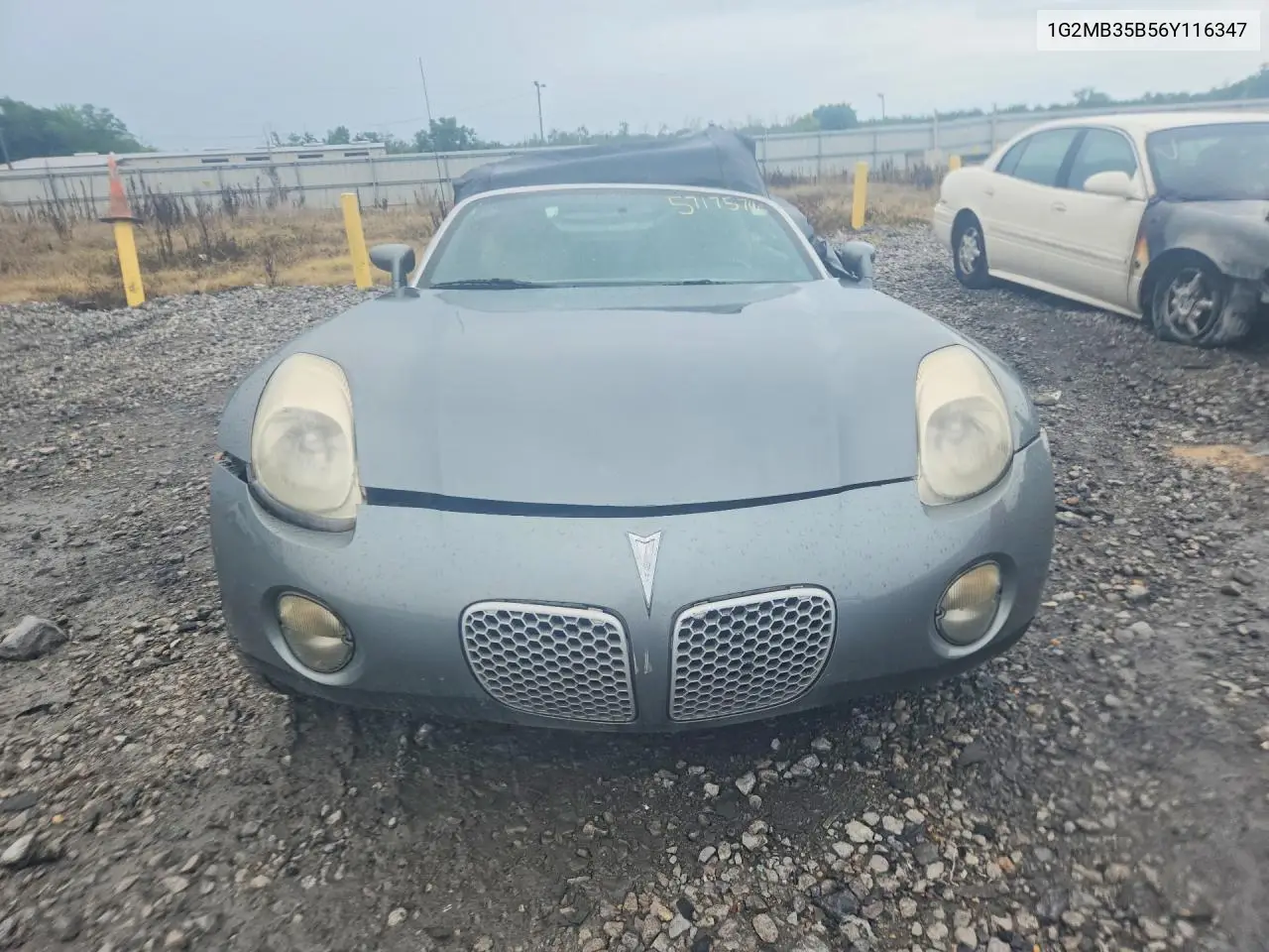 2006 Pontiac Solstice VIN: 1G2MB35B56Y116347 Lot: 57175746