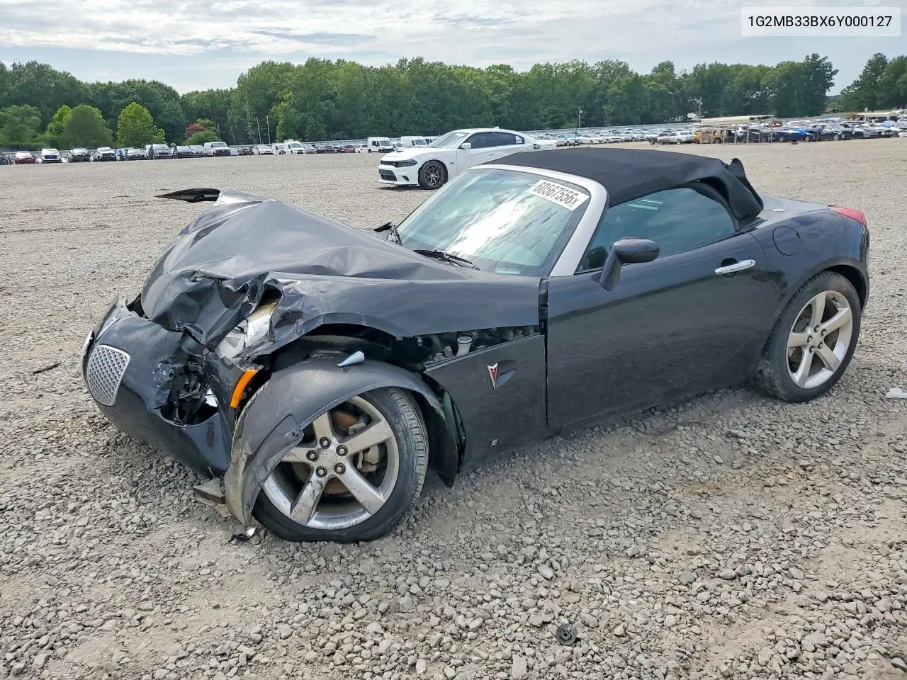2006 Pontiac Solstice VIN: 1G2MB33BX6Y000127 Lot: 60567556