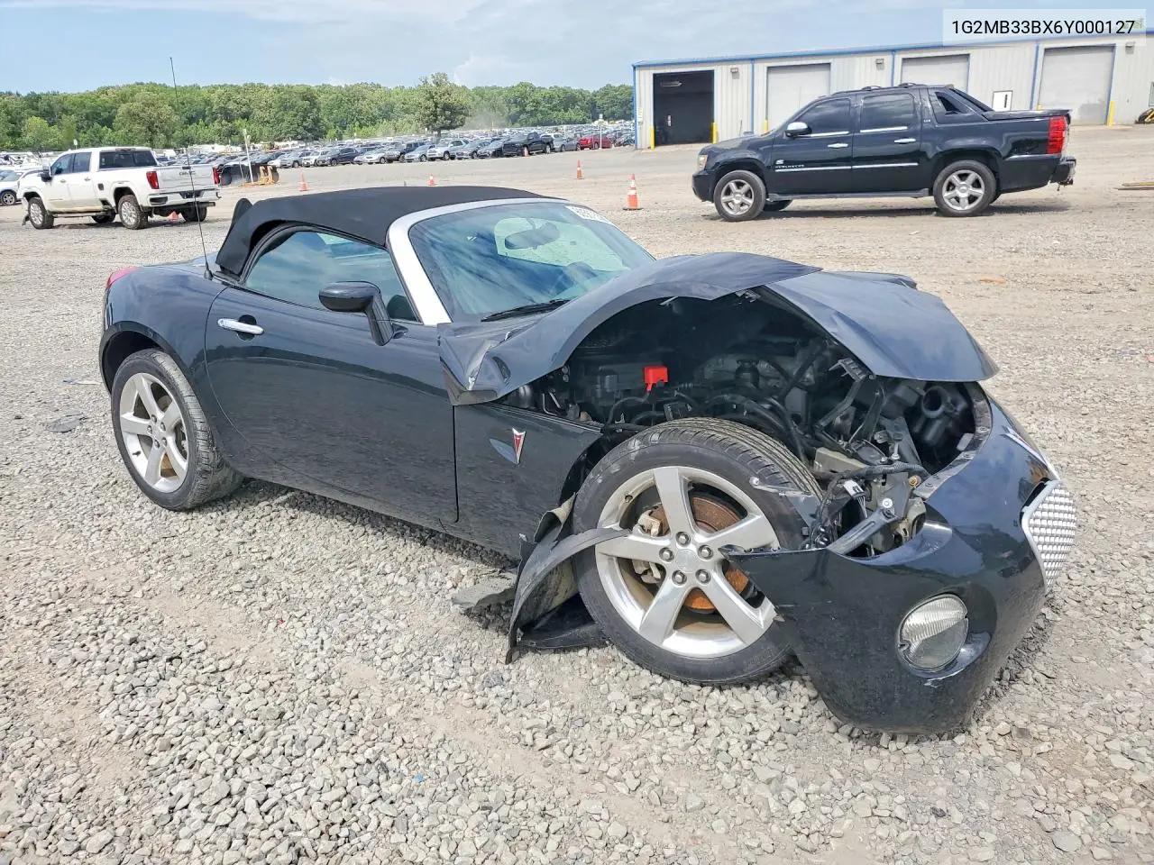 2006 Pontiac Solstice VIN: 1G2MB33BX6Y000127 Lot: 60567556
