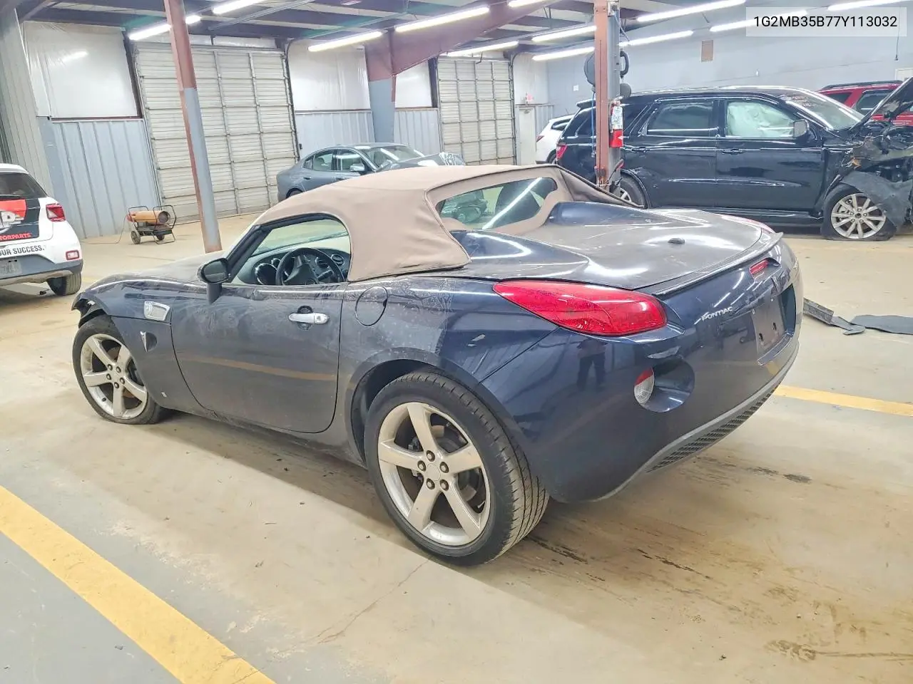 2007 Pontiac Solstice VIN: 1G2MB35B77Y113032 Lot: 52609756