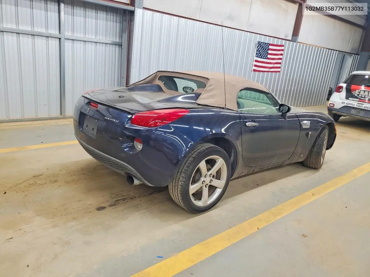 2007 Pontiac Solstice VIN: 1G2MB35B77Y113032 Lot: 52609756