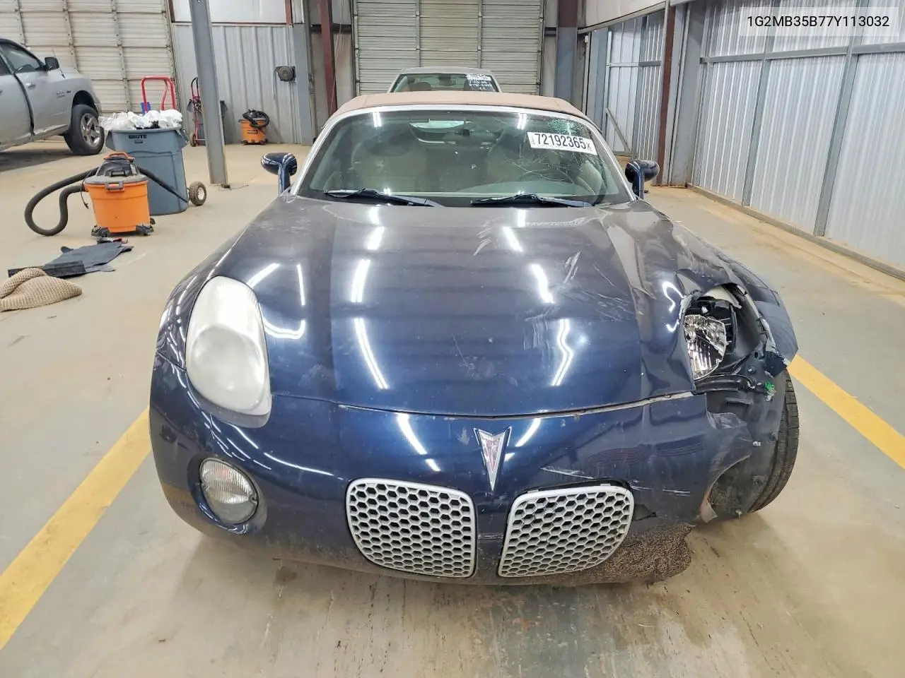 2007 Pontiac Solstice VIN: 1G2MB35B77Y113032 Lot: 52609756