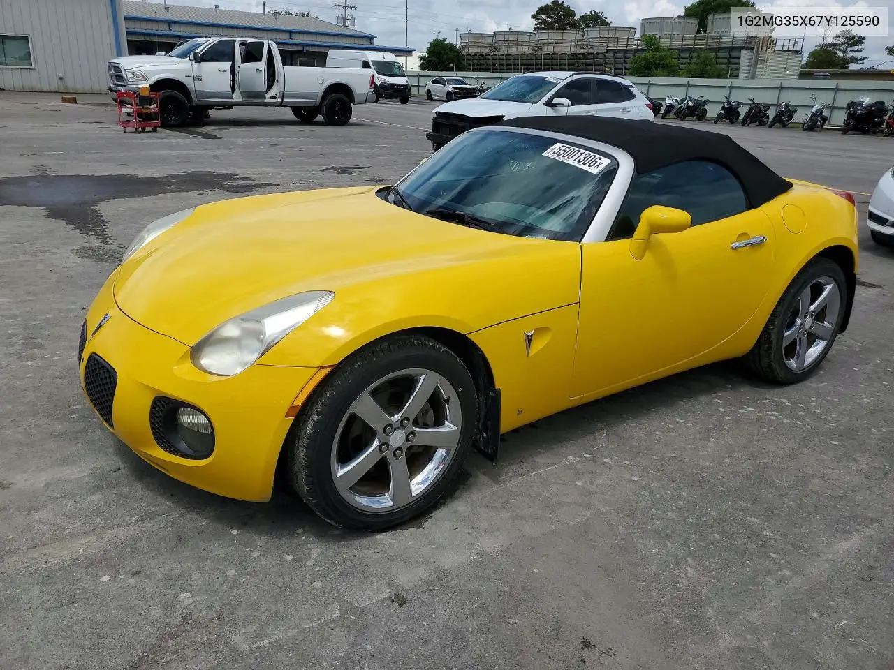 2007 Pontiac Solstice Gxp VIN: 1G2MG35X67Y125590 Lot: 55001306
