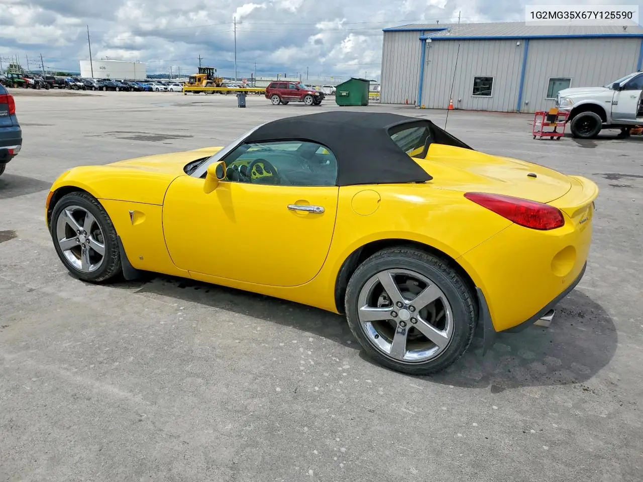 2007 Pontiac Solstice Gxp VIN: 1G2MG35X67Y125590 Lot: 55001306
