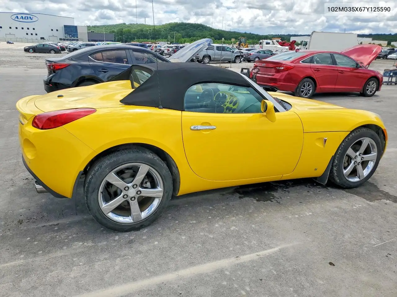 2007 Pontiac Solstice Gxp VIN: 1G2MG35X67Y125590 Lot: 55001306