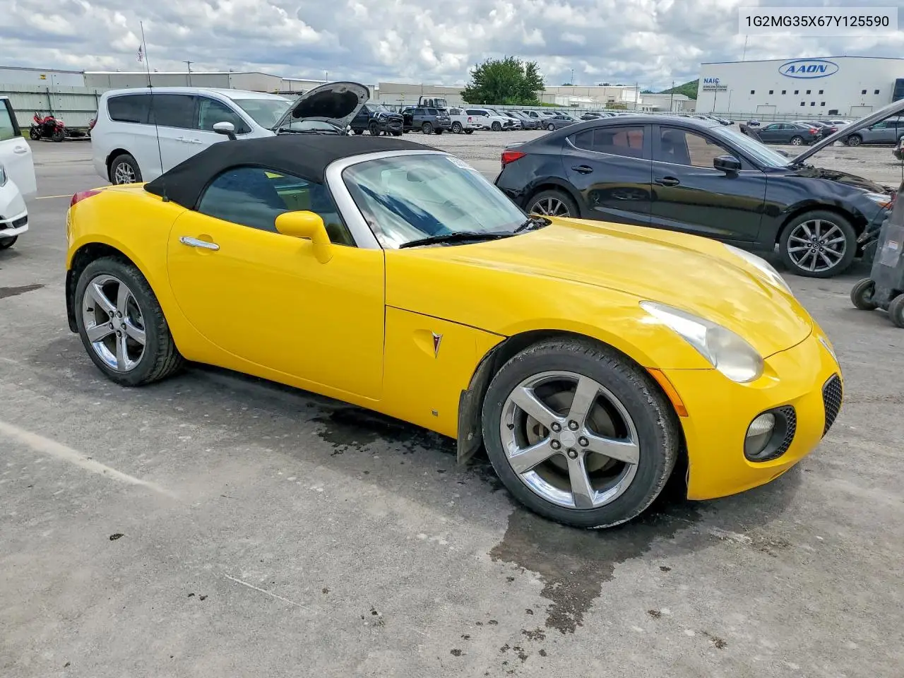 2007 Pontiac Solstice Gxp VIN: 1G2MG35X67Y125590 Lot: 55001306