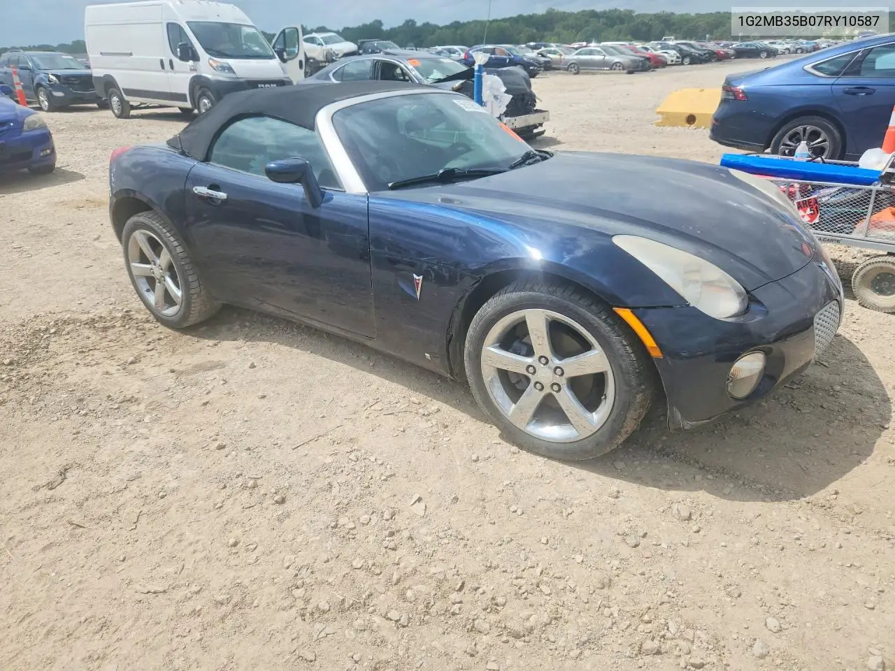 2007 Pontiac Solstice VIN: 1G2MB35B07Y105872 Lot: 56159016