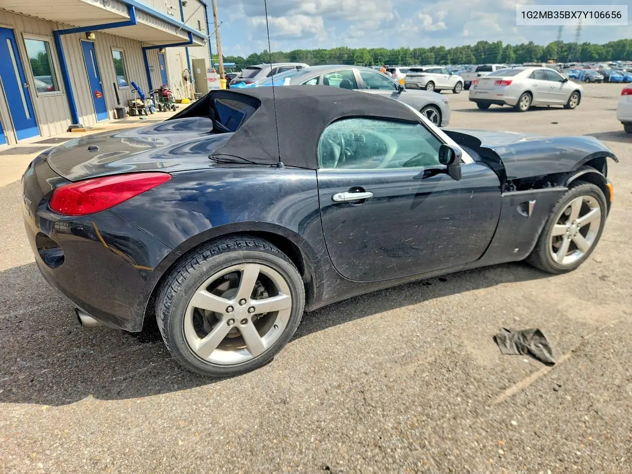 2007 Pontiac Solstice VIN: 1G2MB35BX7Y106656 Lot: 56822656