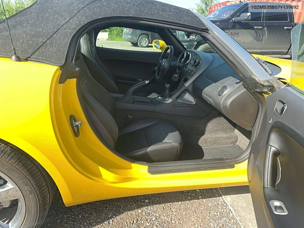 2007 Pontiac Solstice VIN: 1G2MB35B07Y139892 Lot: 58098916