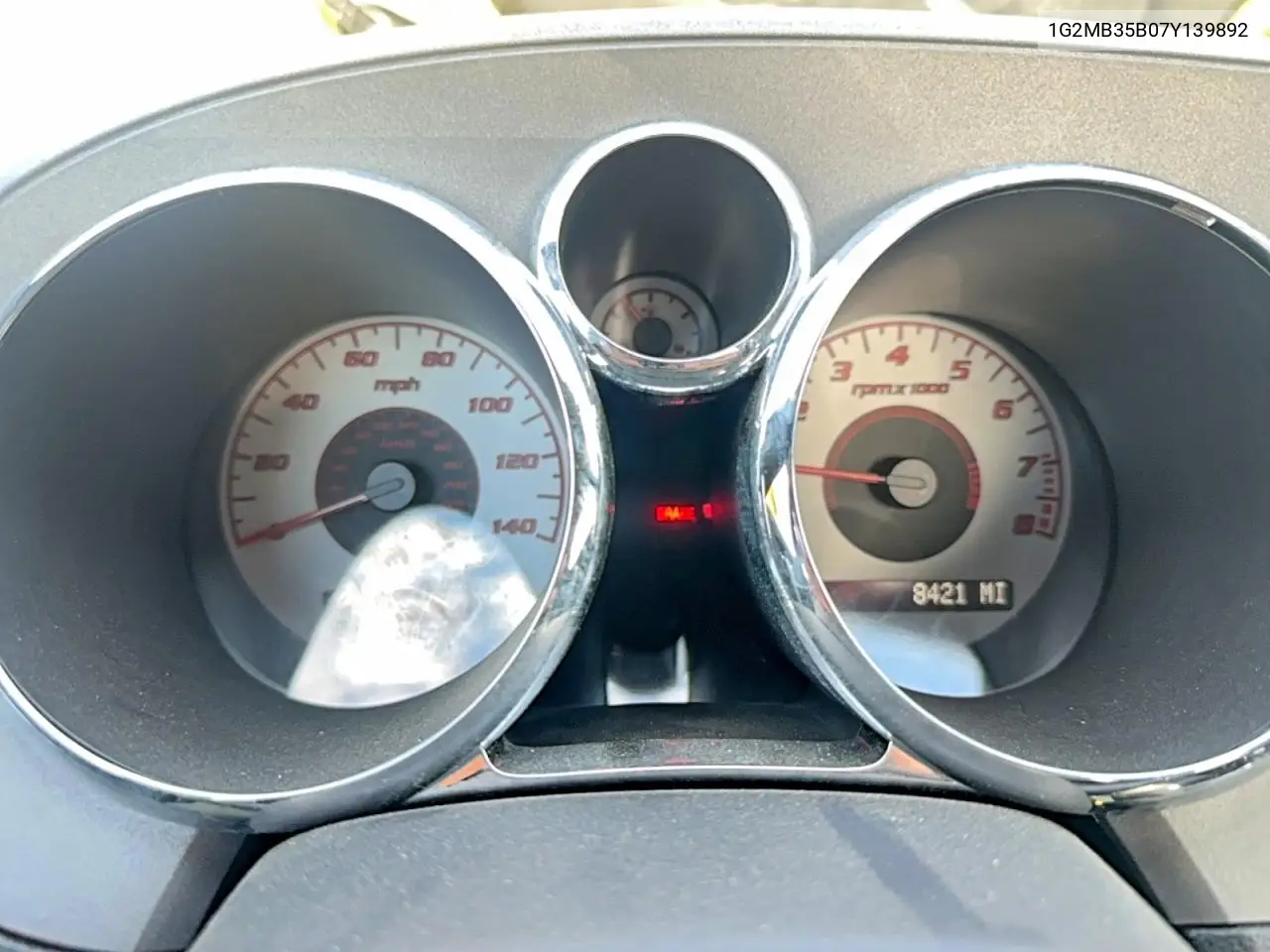 2007 Pontiac Solstice VIN: 1G2MB35B07Y139892 Lot: 58098916